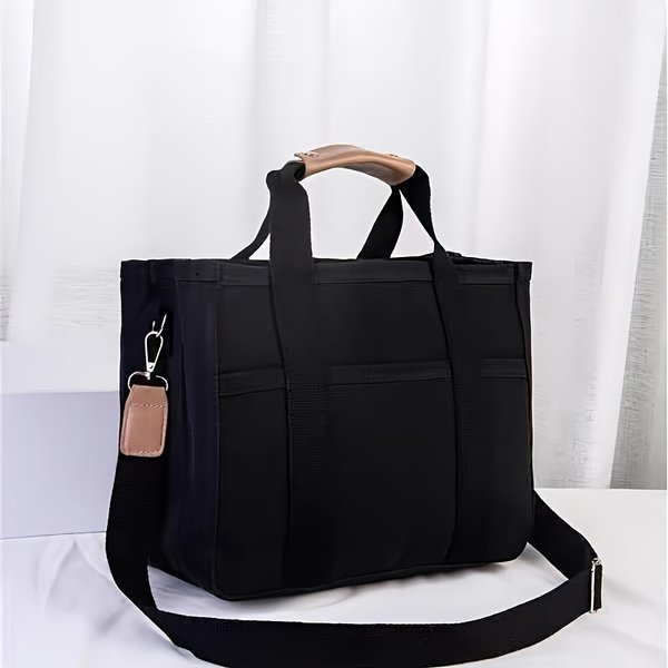 Tote bag con compartimientos 