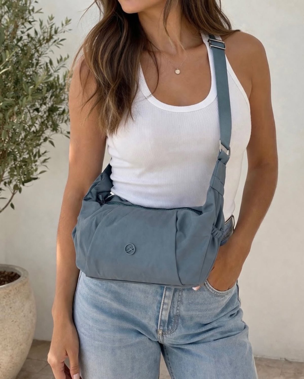 Bolso Croissant Sky  - 7