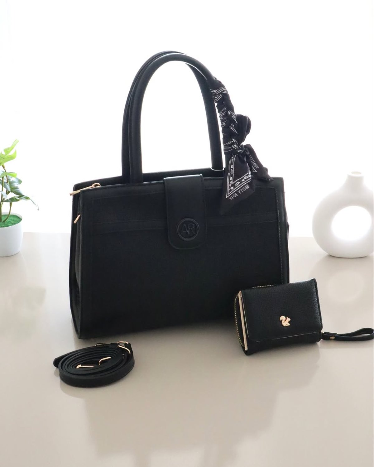 Set Cartera + Billetera Ardilla Roja  - 5