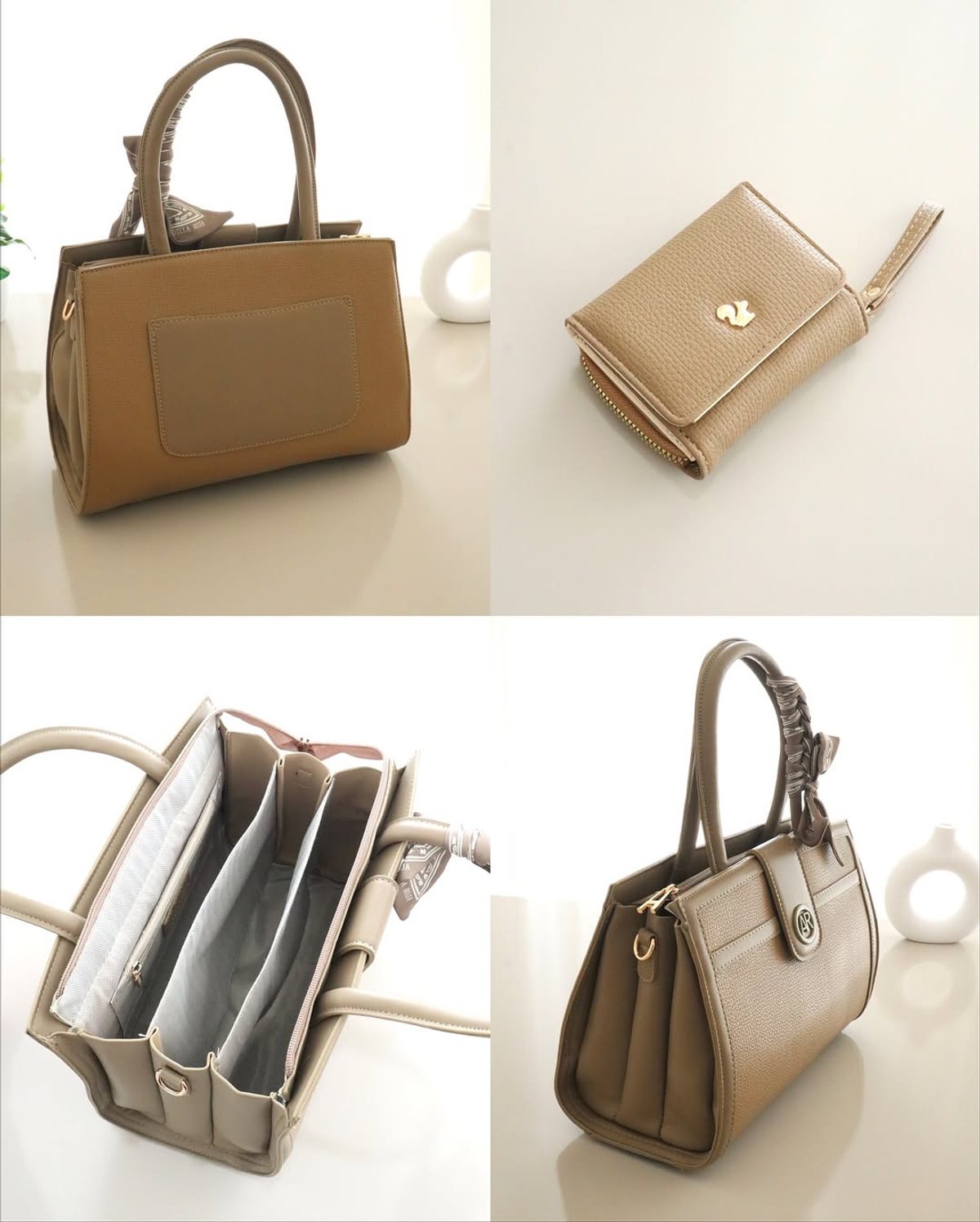 Set Cartera + Billetera Ardilla Roja  - 2