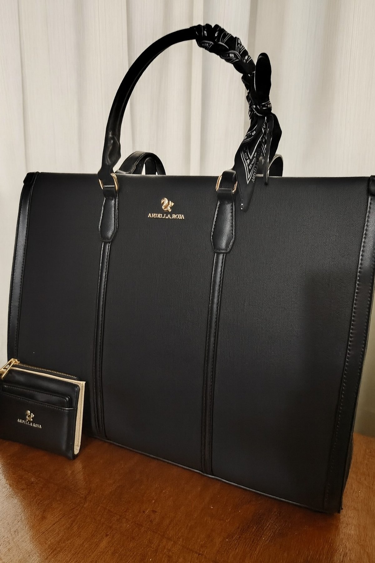 👑 Tote Bag Victoria Noir - 2