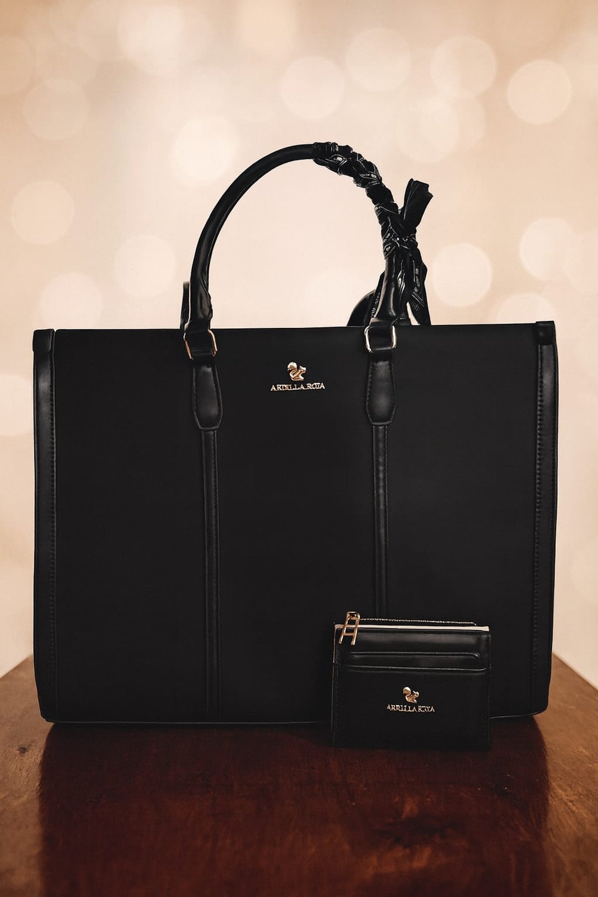 👑 Tote Bag Victoria Noir