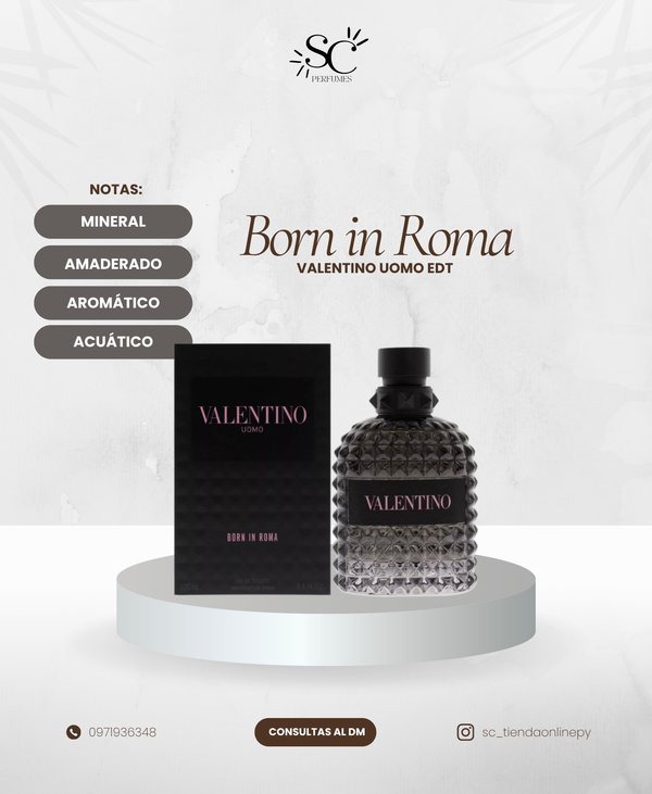 VALENTINO UOMO BORN IN ROMA EDT