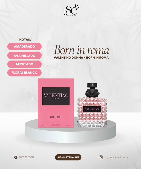 VALENTINO DONNA BORN IN ROMA