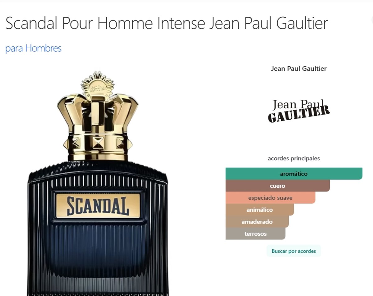 Scandal Pour Homme Intense 100ML - 2