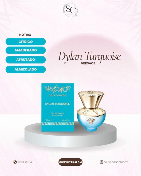 Versace Dylan Turquoise 
