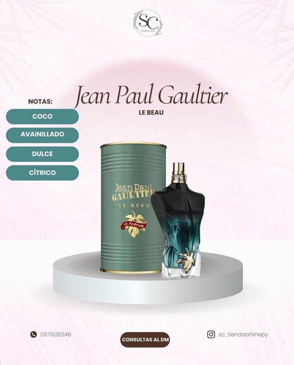 Jean Paul Gaultier Le Beau Leparfum Intense 125ml 