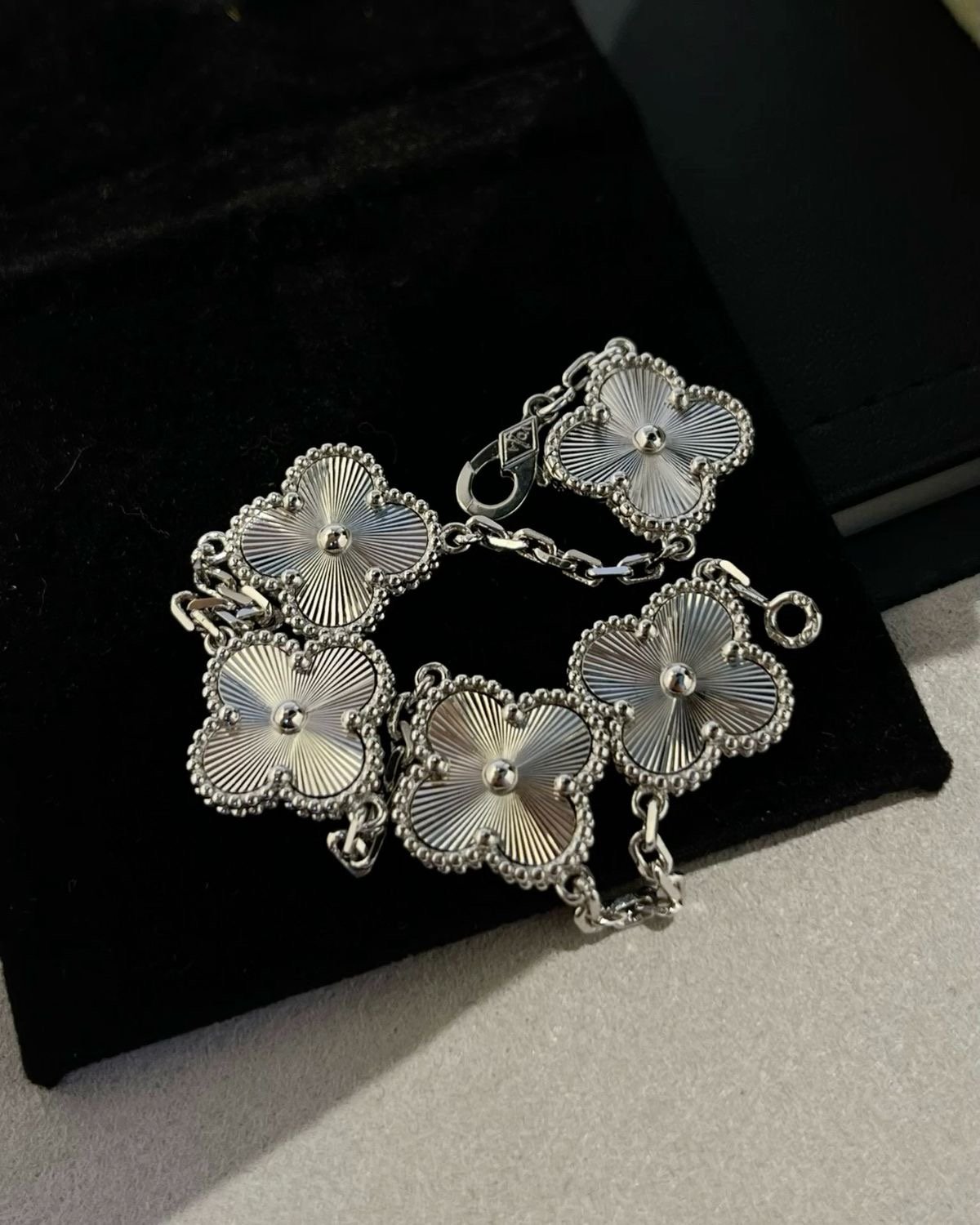 Pulsera Van Cleef Silver