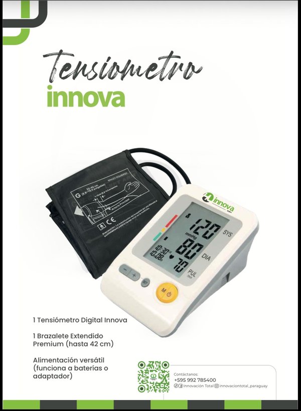 TENSIOMETRO DIGITAL (Brazalete ancho 42cm.)