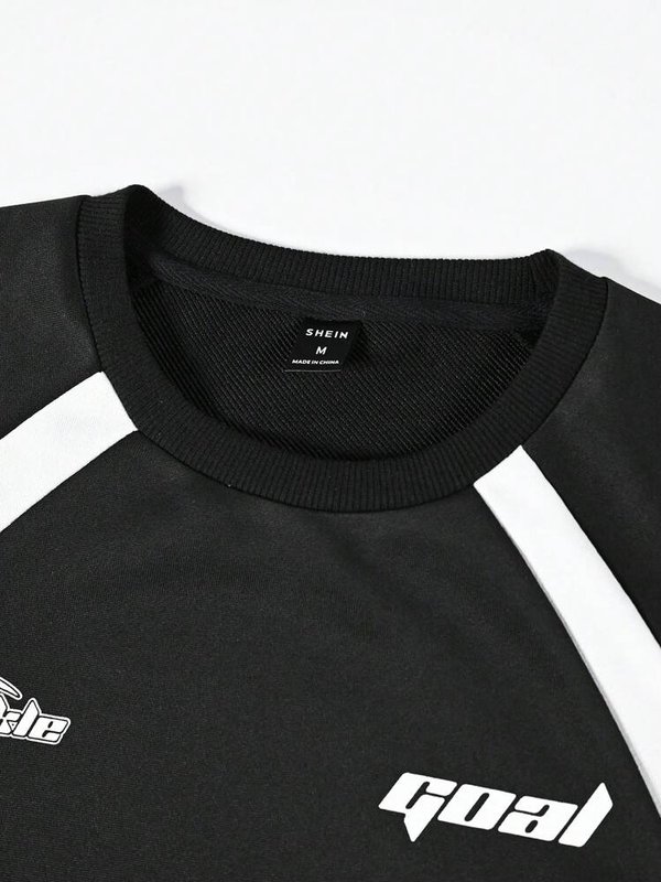 Manfinity Roghcode Sudadera De Cuello Redondo