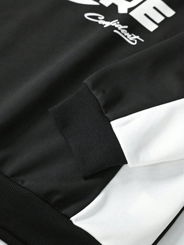 Manfinity Roghcode Sudadera De Cuello Redondo