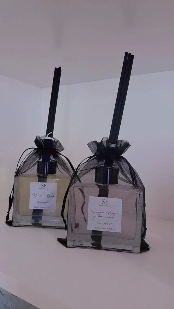 Difusores Vidrio 150 ml Línea Minimalist 