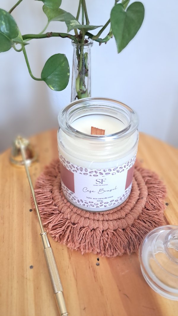 Vela Café Brasil 220g