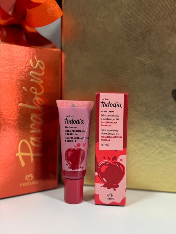 Labial gloss de manzana caramelizada y vainilla 😍💋💄