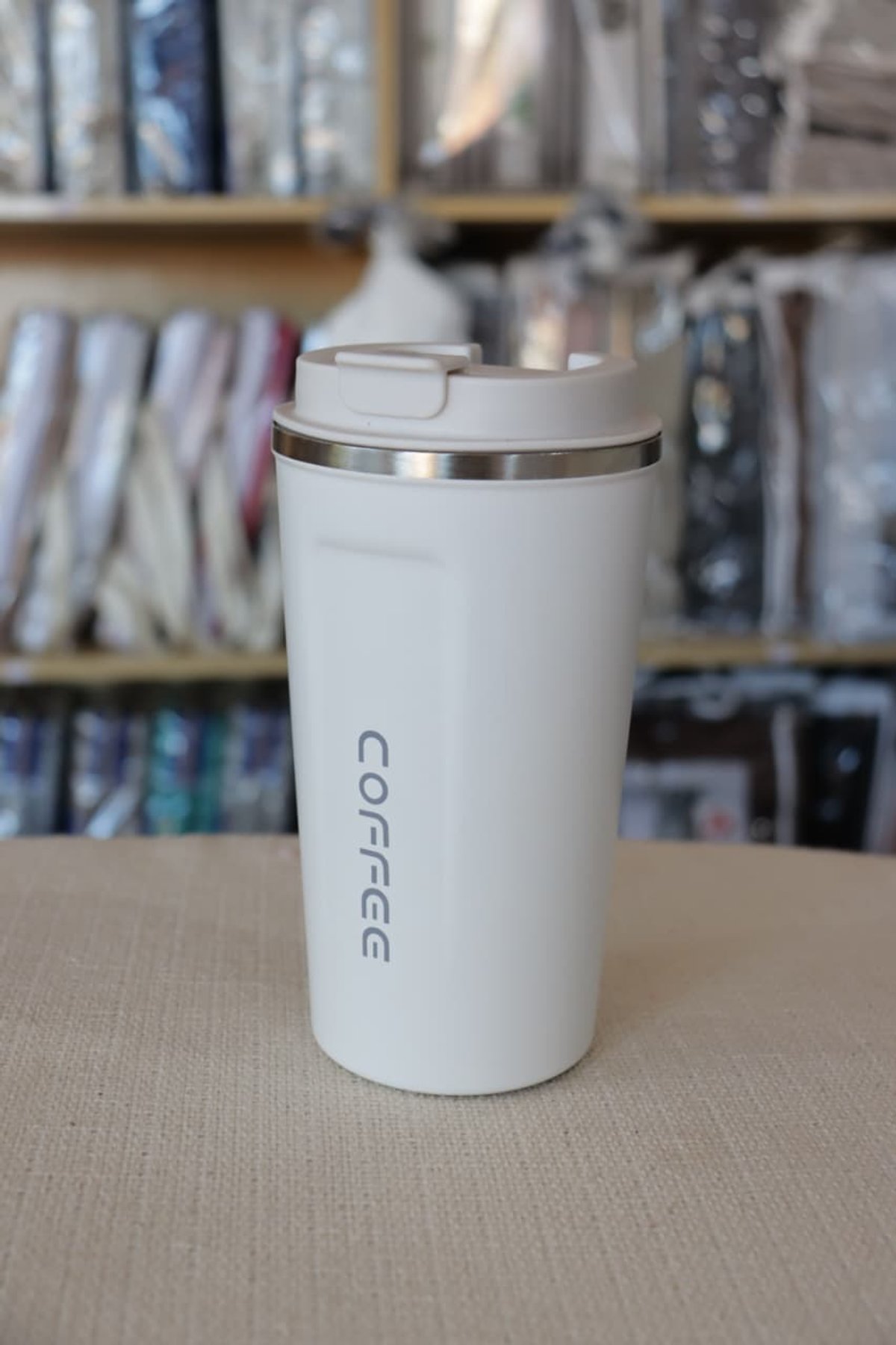 Taza Térmica de Acero Inoxidable 510ml - Vaso Cafetero Hermético - 6