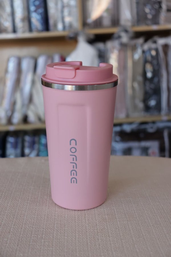 Taza Térmica de Acero Inoxidable 510ml - Vaso Cafetero Hermético