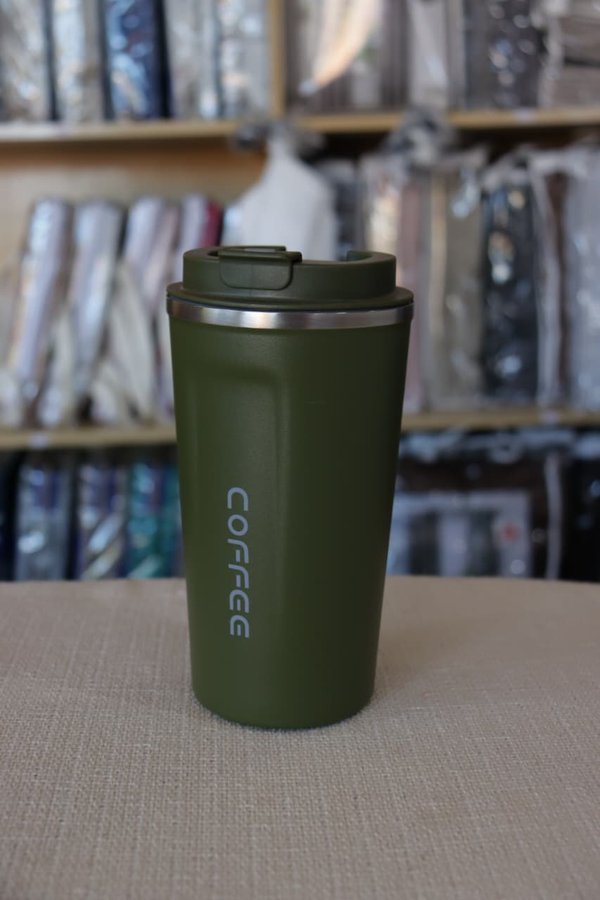 Taza Térmica de Acero Inoxidable 510ml - Vaso Cafetero Hermético