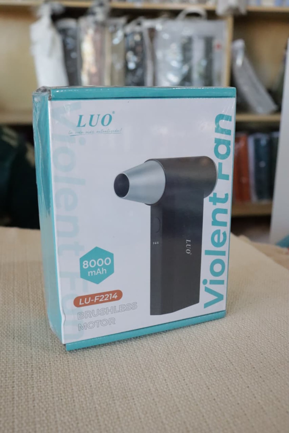 Ventilador Turbo Portátil LUO 8000mAh