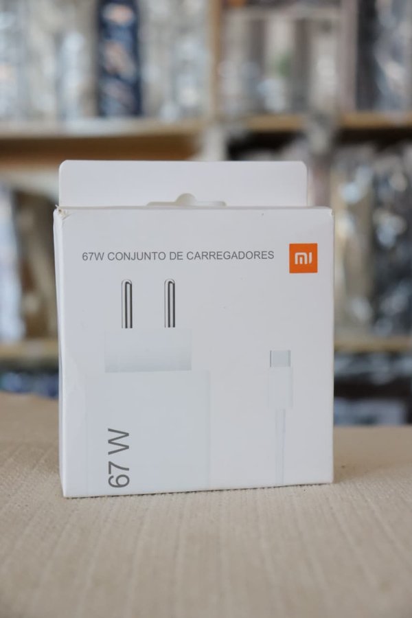 Cargador 67W Turbo + Cable Tipo-C – Carga Ultra Rápida