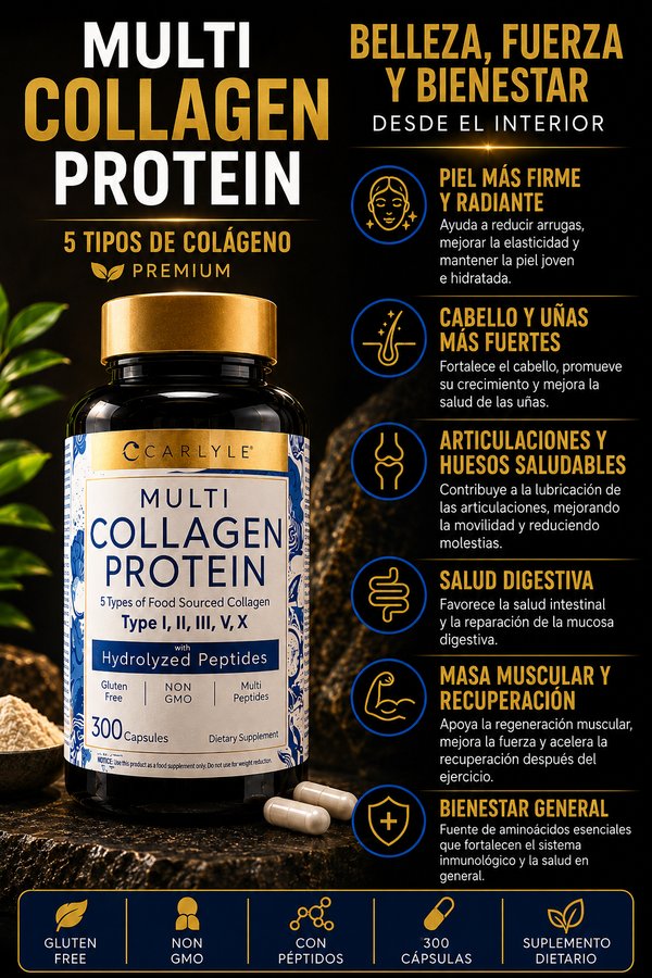 COMPLEJO MULTICOLAGENO 300 CAPSULAS