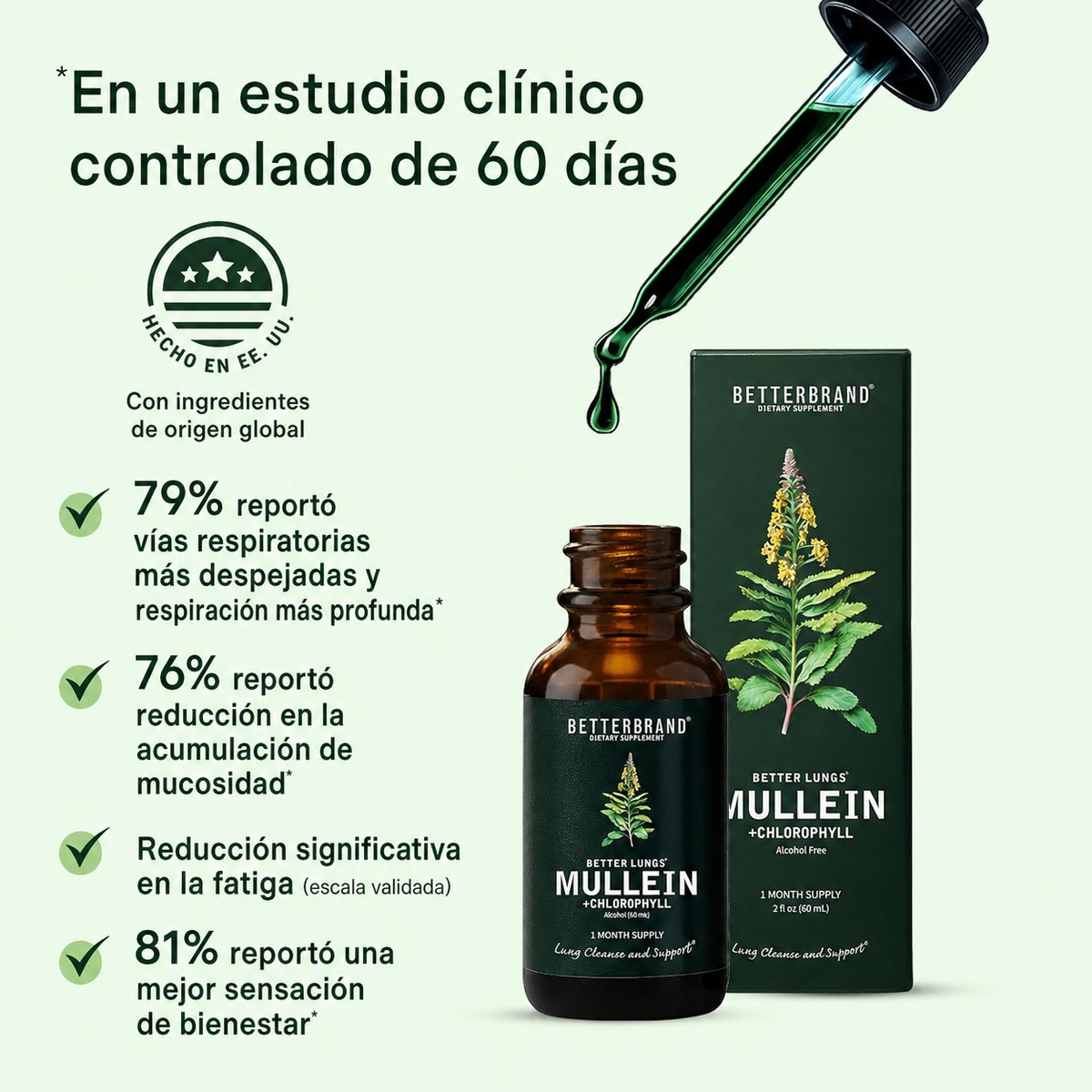 BETTERBRAND MULLEIN +CHLOROPHYLL  - 2