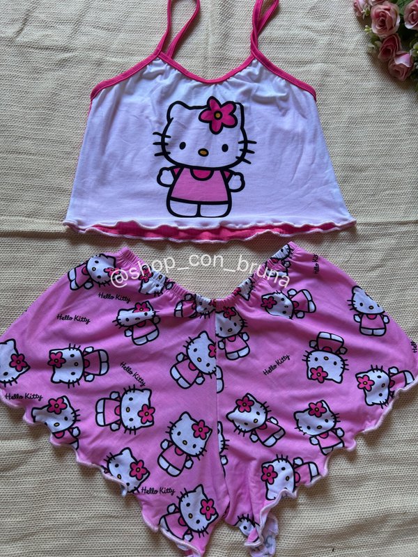 Pijama diseño hello kitty