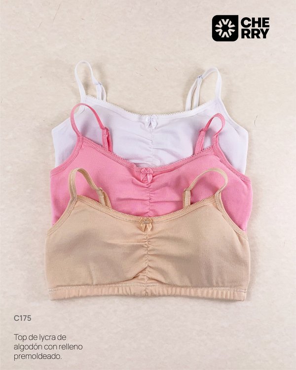 Top de lycra de algodón.