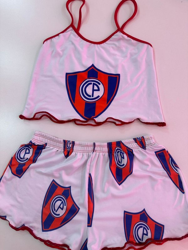Pijama 2 piezas clubes