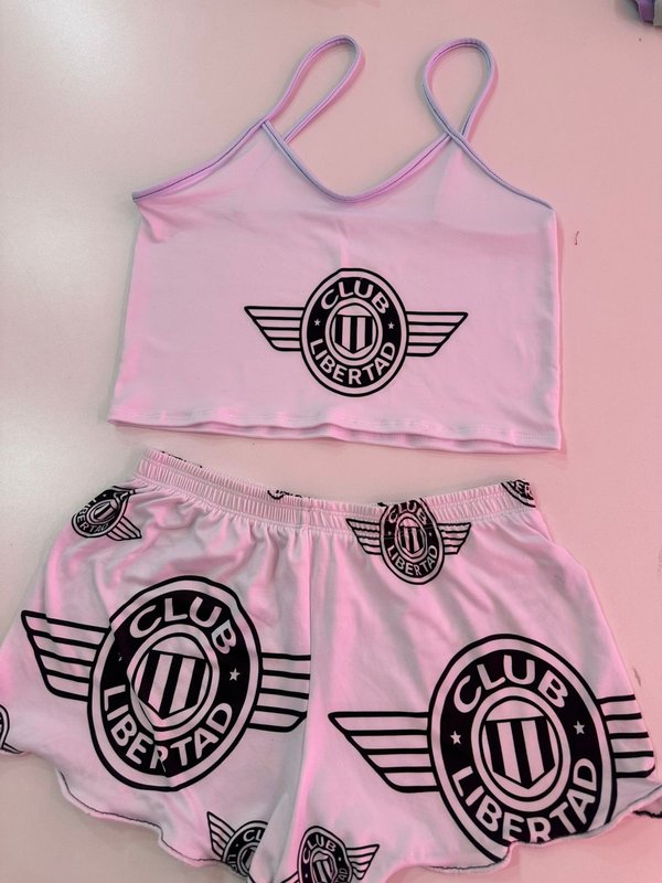 Pijama 2 piezas clubes