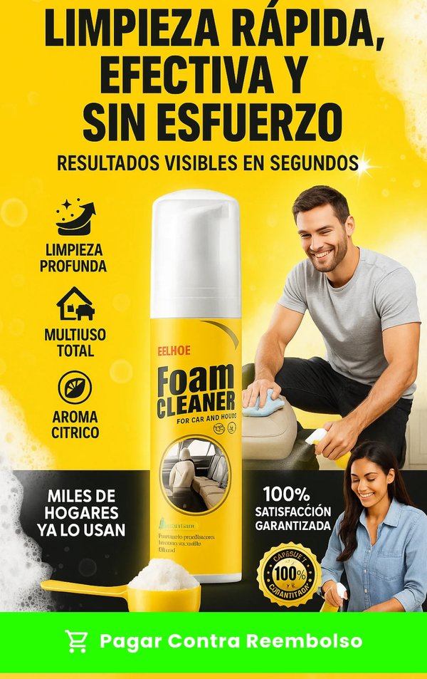 Espuma Limpiador Multiusos 