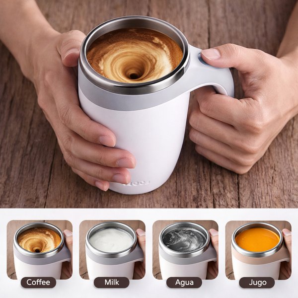 TAZA MIXER INTELIGENTE 🔥☕