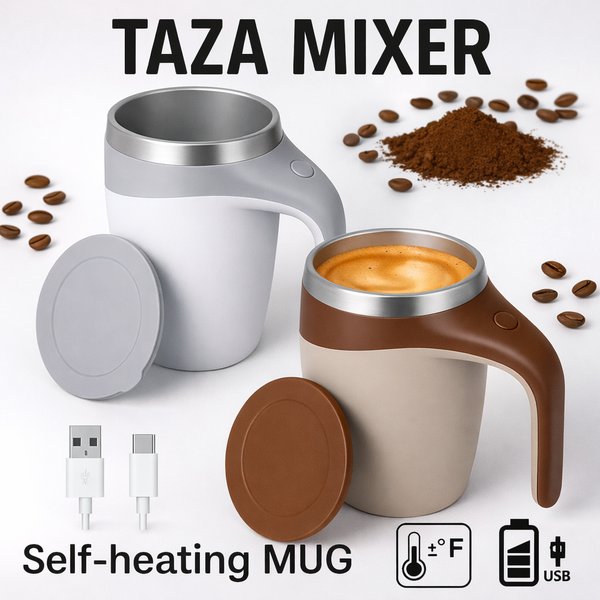 TAZA MIXER INTELIGENTE 🔥☕