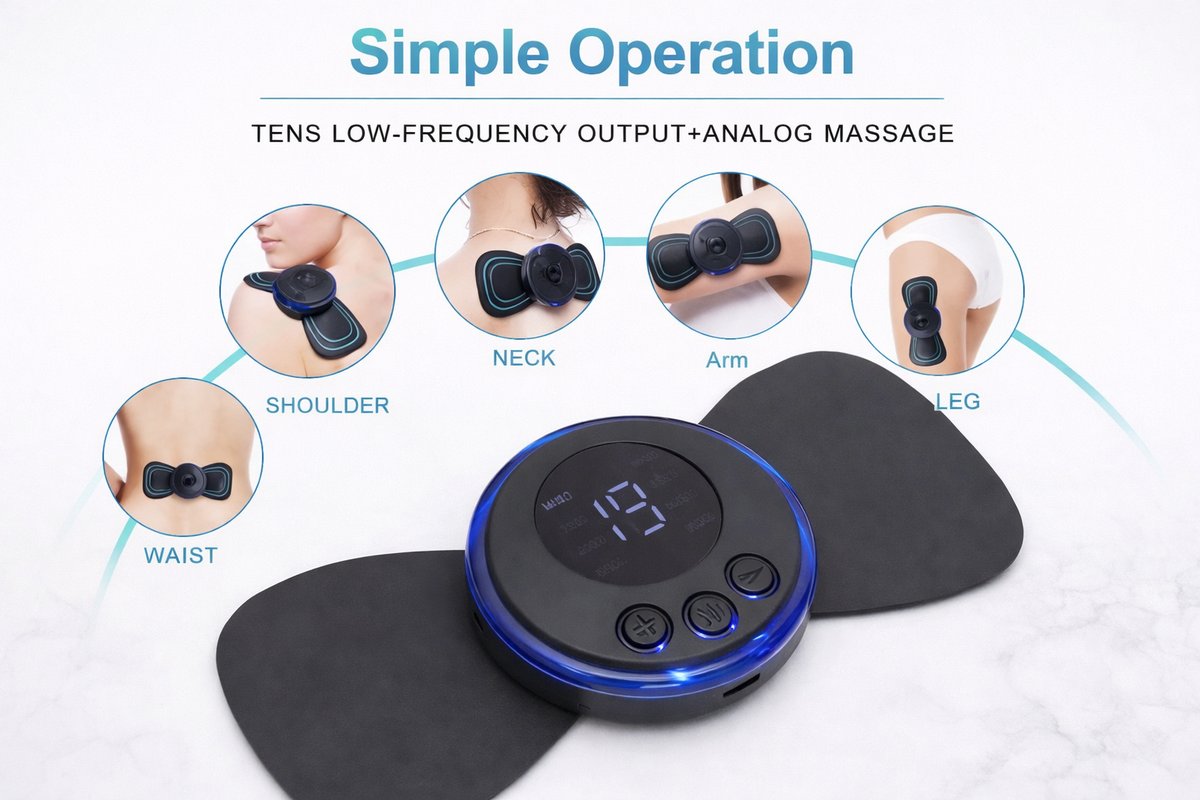 💆♂️ Mini Masajeador Portátil 🔥