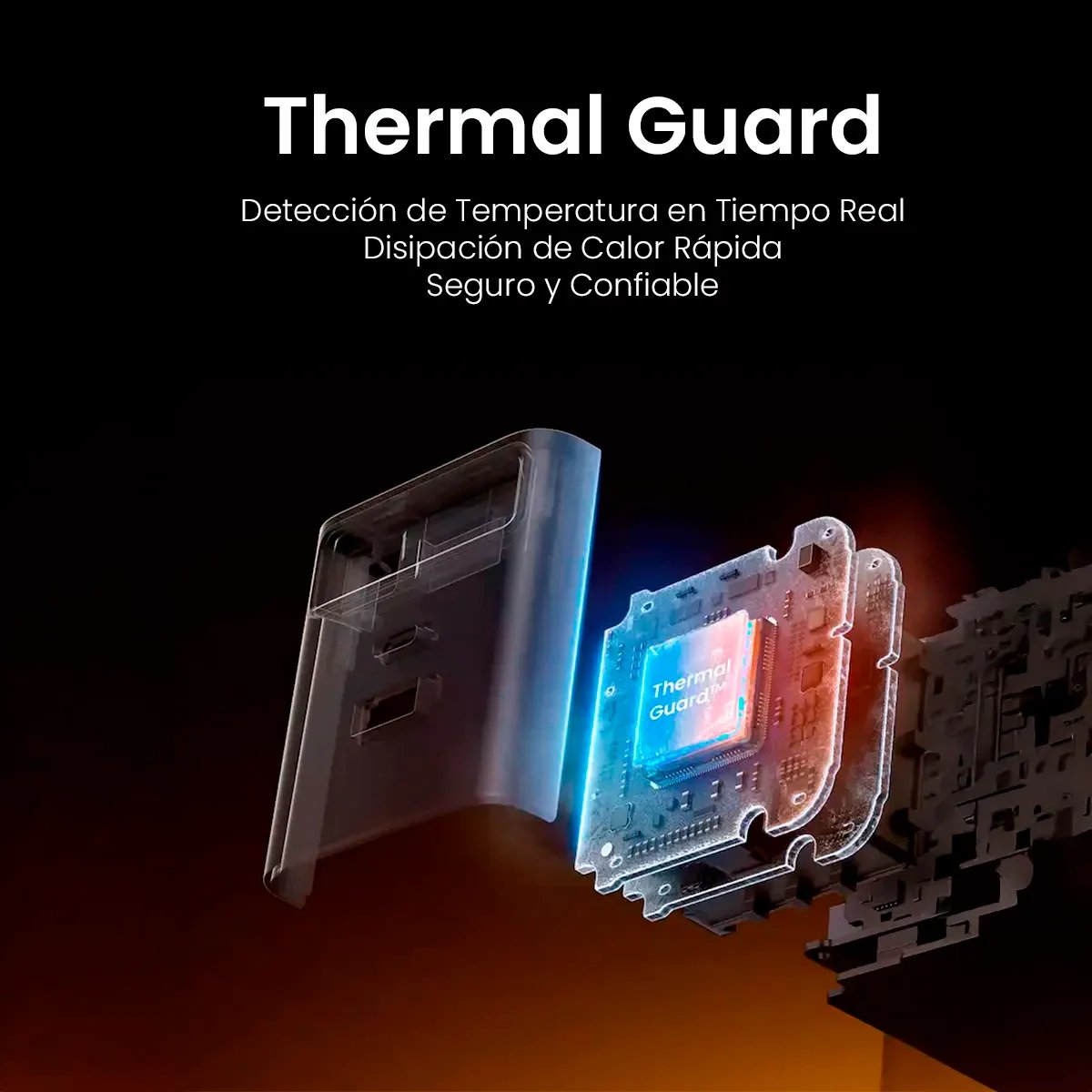 Cargador Rápido 65W GaN Nexode Pro con Cable Retráctil - UGREEN - 3