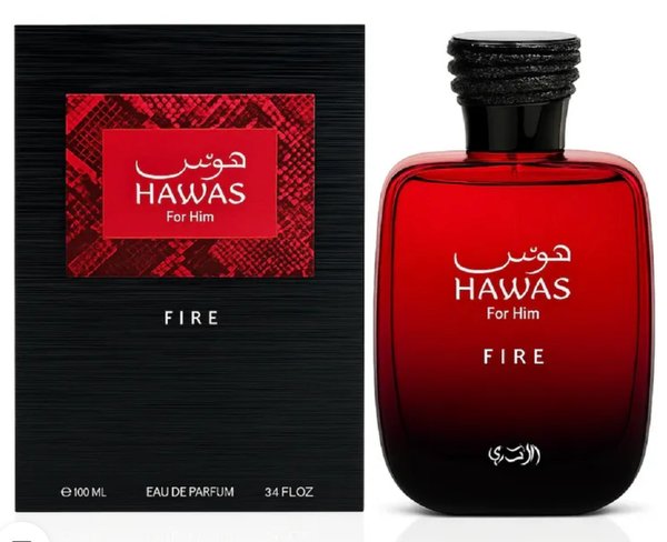 RASASI HAWAS FIRE FOR HIM EDP 100ML