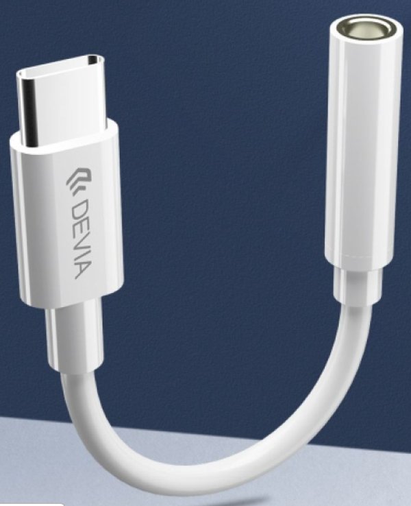 Devia Adaptador Tipoc A 3.5mm Con Carga