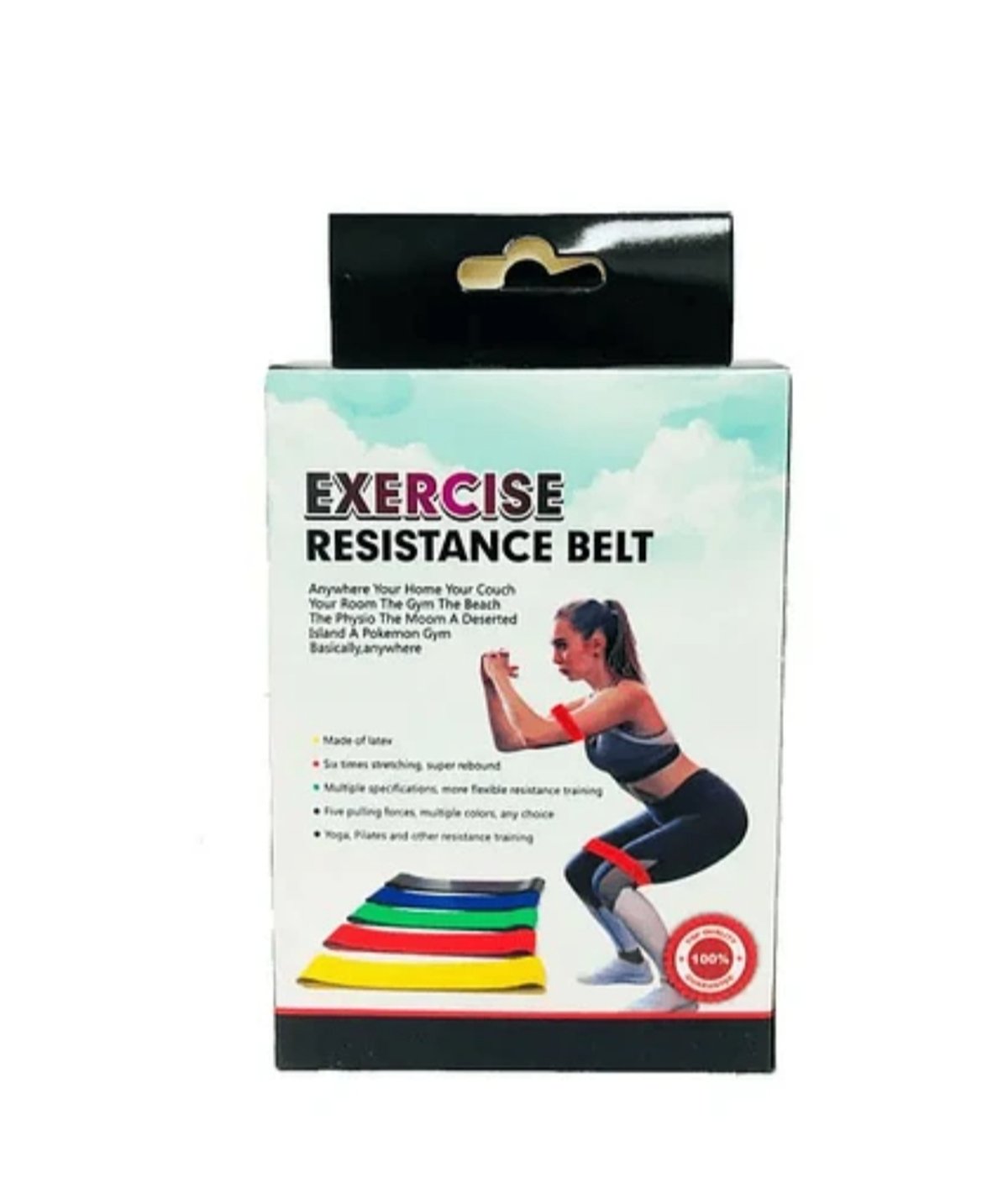 Gomabanda Elastico Para Ejercicio 5pcs - 4