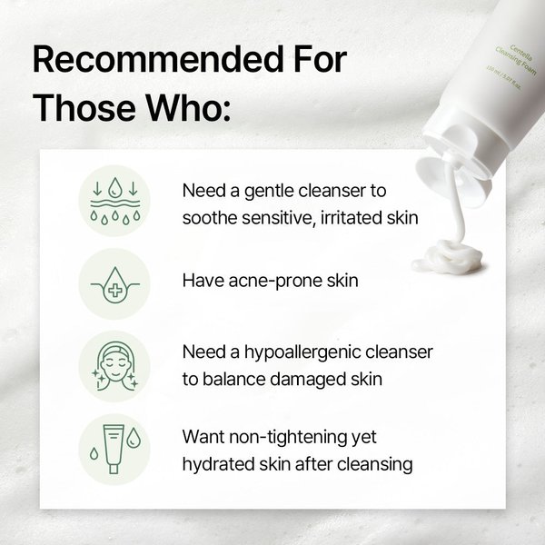 MIXSOON - Centella Cleansing Foam 150ml - 2