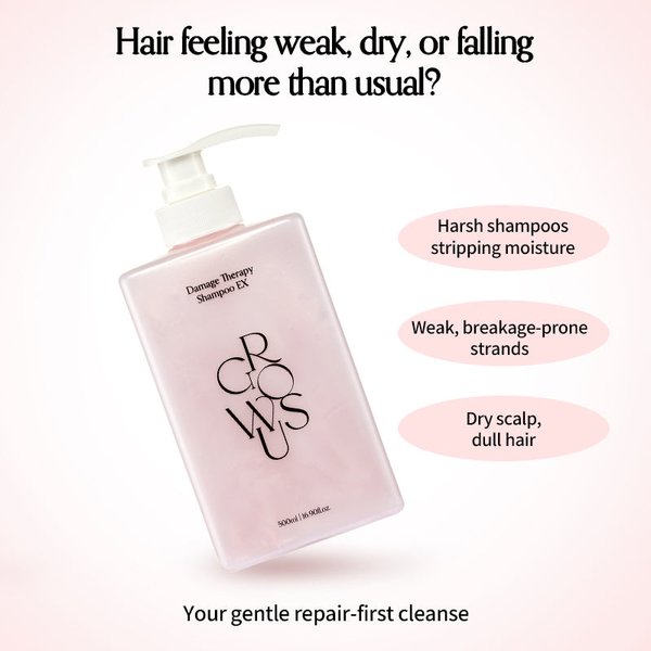 GROWUS Damage Therapy Shampoo EX 500ml