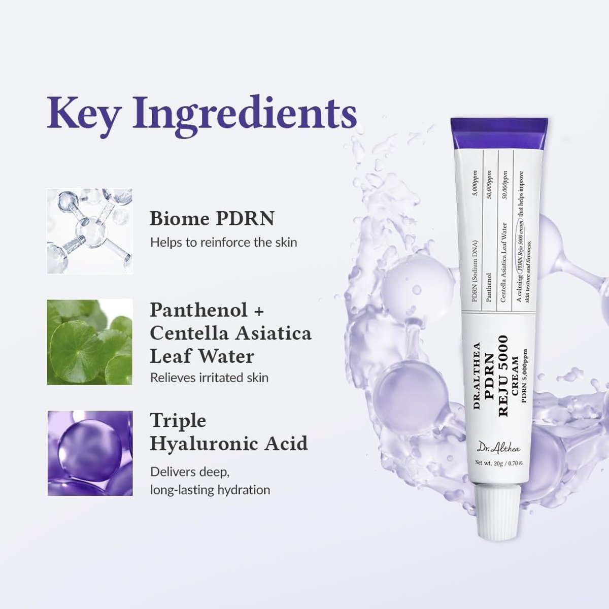DR. ALTHEA - PDRN Reju 5000 Cream 20g - 3