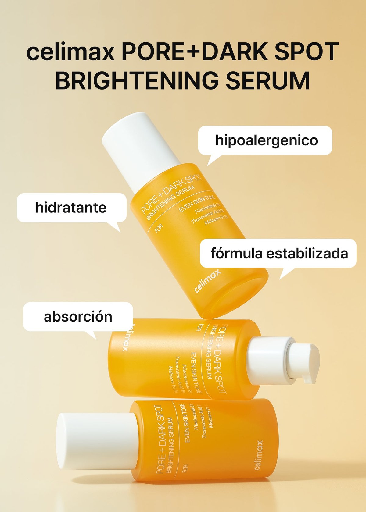 CELIMAX - Pore+Dark Spot Brightening Serum 30ml - 2