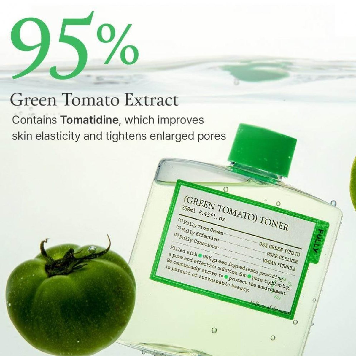 FULLY - Green Tomato Toner 250ml - 3