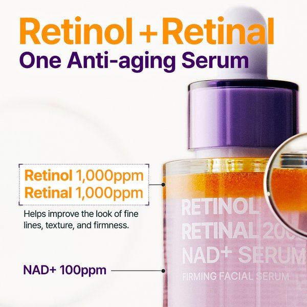 PURITO SEOUL Retinol Retinal 2000 NAD Serum 30ml