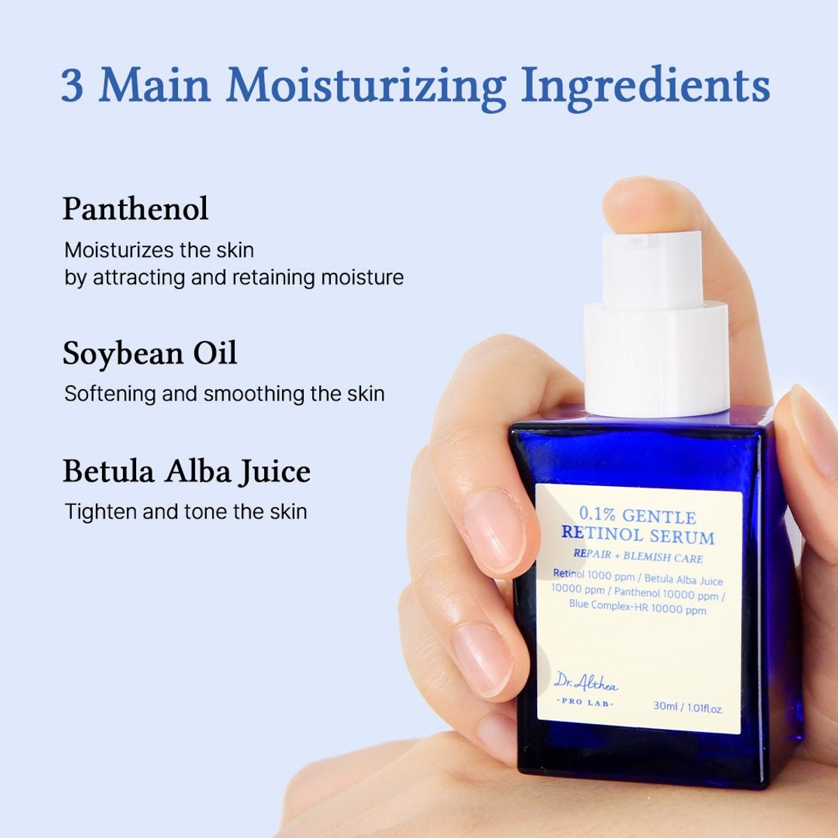 DR. ALTHEA - 0.1% Gentle Retinol Serum 30ml - 2
