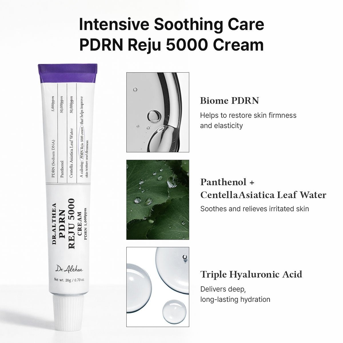 DR. ALTHEA - PDRN Reju 5000 Cream 20g - 2