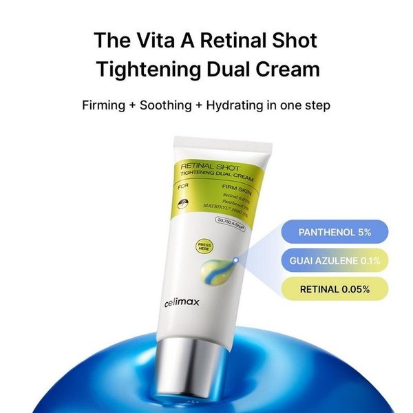 CELIMAX The Vita A Retinal Shot Tightening Dual Cream