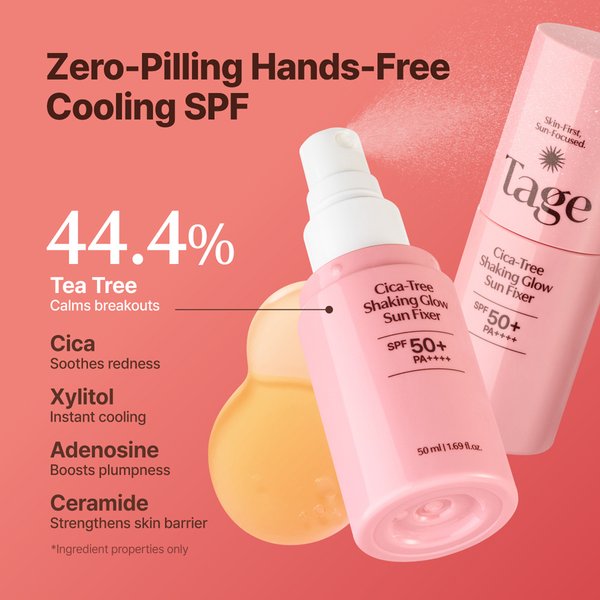 TAGE Cica Tree Shaking Glow Sun Fixer 50ml