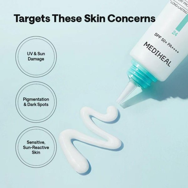 MEDIHEAL - Madecassoside Moisture Sun Serum SPF50+ PA++++ (50g + 50g)