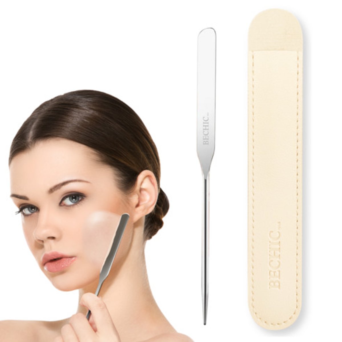 BECHIC Fish Make Up Spatula Pocket Set - 2