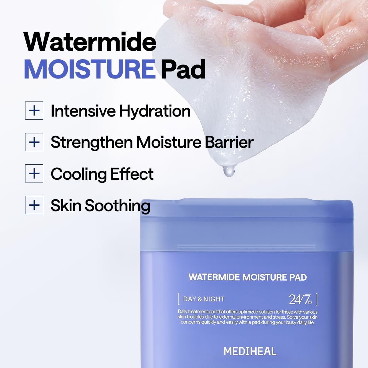 MEDIHEAL - Watermide Moisture Pad 100 Pads - 2